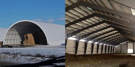 combination metal building and fabric roof|Fabric Buildings vs. Steel Buildings .